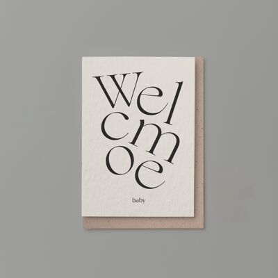 Baby card - Welcome Baby