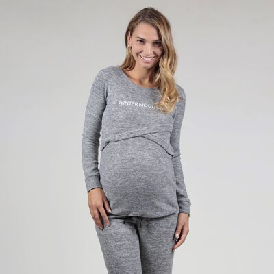 Adjustable Cross Breastfeeding T-shirt