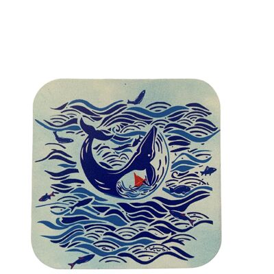 Fridge magnet ocean