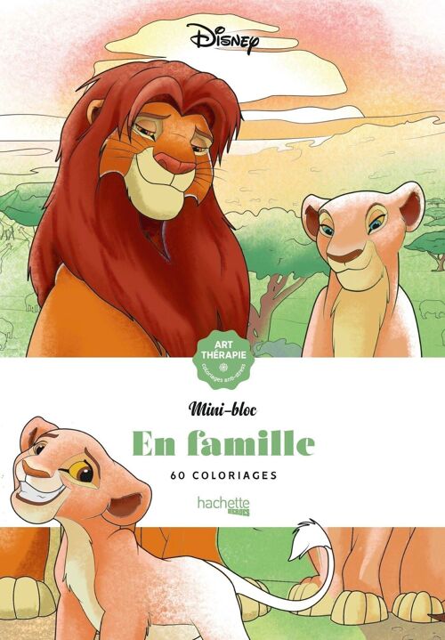 LIVRE DE COLORIAGE - Art-thérapie - En famille