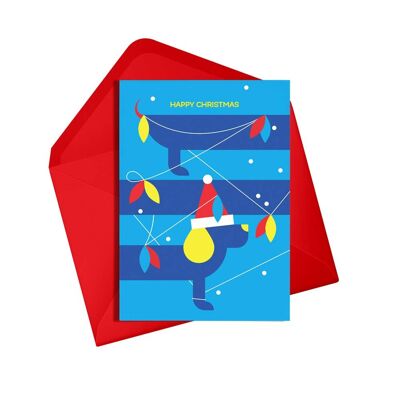 Cartolina di Natale | Buon Natale | Carta Stagionale | Carta vacanze | Carta d'inverno