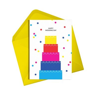 Wedding Card | Happy Wedding Day Card | Rainbow | Pride