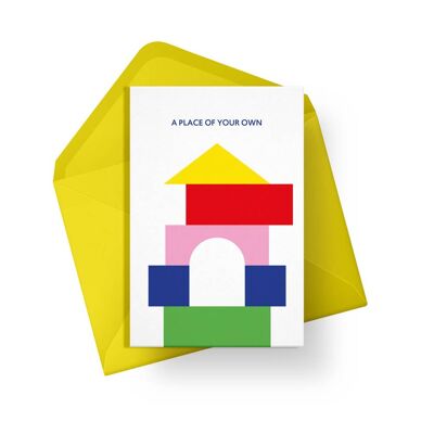 Housewarming Card | A Place of Your Own Card | New Home Card
