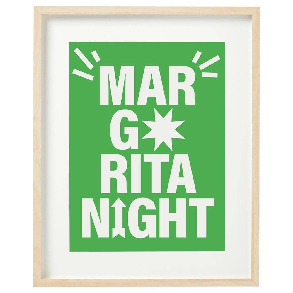 Stampa artistica | Notte Margherita | Stampa artistica A3 | Decorazioni per la casa | Decorazioni da parete colorate