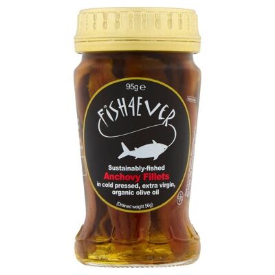 Anchovy fillets in org extra virgin olive oil