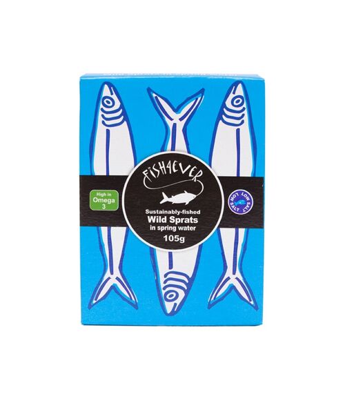 Sprats in spring water