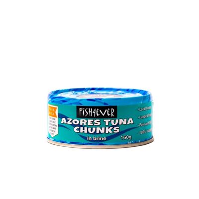 Azores Skipjack tuna chunks in brine