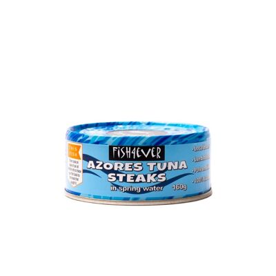 Azores Skipjack tuna steaks in spring water