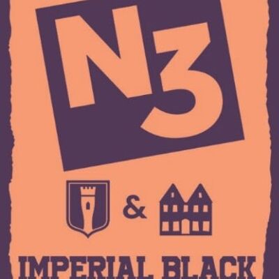 Imperial Black - Schwarzbier mit Marc de Bourgogne - Alc. 8 % Vol. - 33cl