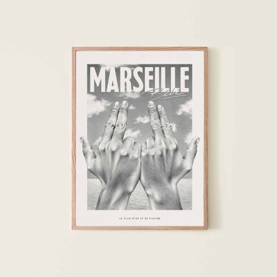 Poster - Marseille-Baby - 30x40cm