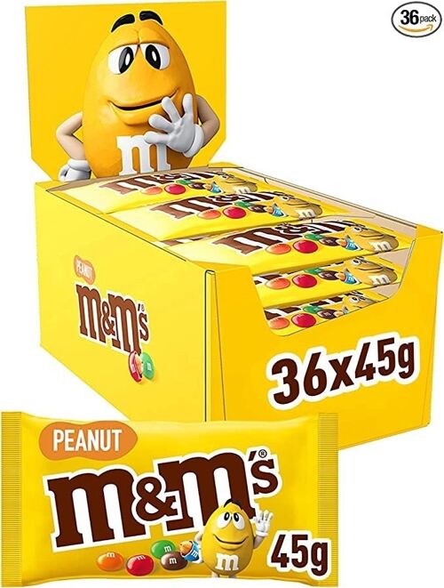 M&M's 45gr , BOITE 36