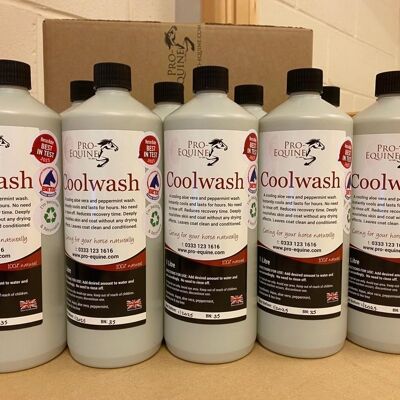 Box of "Best in Test" Coolwash 1 litre x 10
