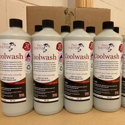 Box of "Best in Test" Coolwash 1 litre x 10
