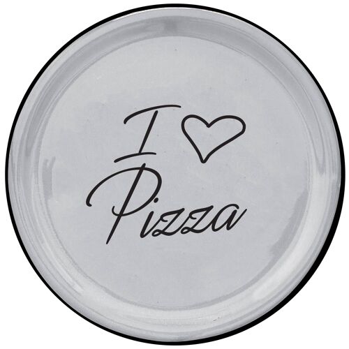 I LOVE PIZZA PIATTO PIZZA 31 CM CERAMICA