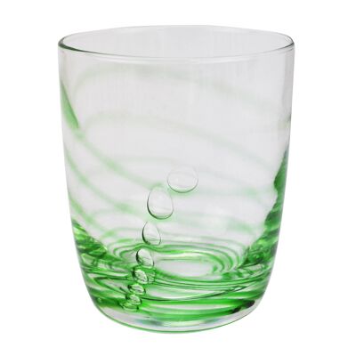 PISA COLORED WATER GLASS