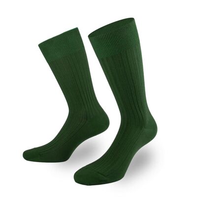 Calzini da lavoro in verde di PATRON SOCKS - ELEGANTI, SOSTENIBILI, SPECIALI!