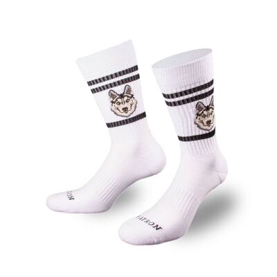 Husky sports socks from PATRON SOCKS - STAY COOL, PLAY COOL!