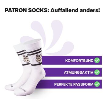 Chaussettes de sport Husky de PATRON SOCKS - RESTEZ COOL, JOUEZ COOL ! 2