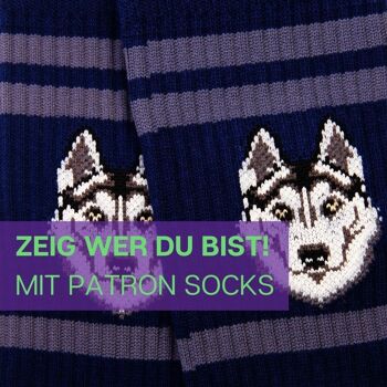 Chaussettes de sport Husky de PATRON SOCKS - RESTEZ COOL, JOUEZ COOL ! 5