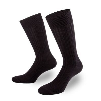 Business socks in black from PATRON SOCKS - STYLISH, SUSTAINABLE, SPECIAL!
