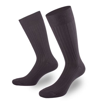 Chaussettes business en anthracite de PATRON SOCKS - ÉLÉGANTES, DURABLES, SPÉCIALES !