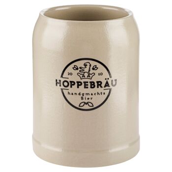 Hoppebräu Steinkrug 0.5l