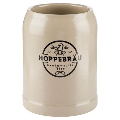Hoppebräu Steinkrug 0.5l
