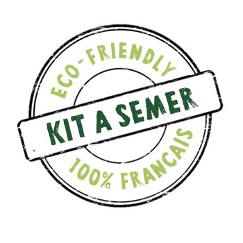 Kit à semer "super institueur à colorier" fabriqué en France 3