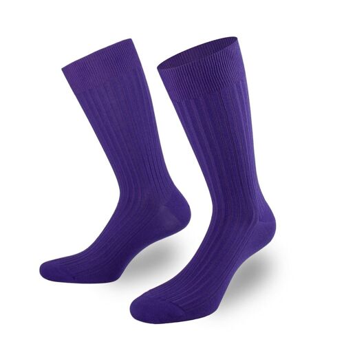 Business Socken von PATRON SOCKS in violett - STILVOLL, NACHHALTIG, BESONDERS!