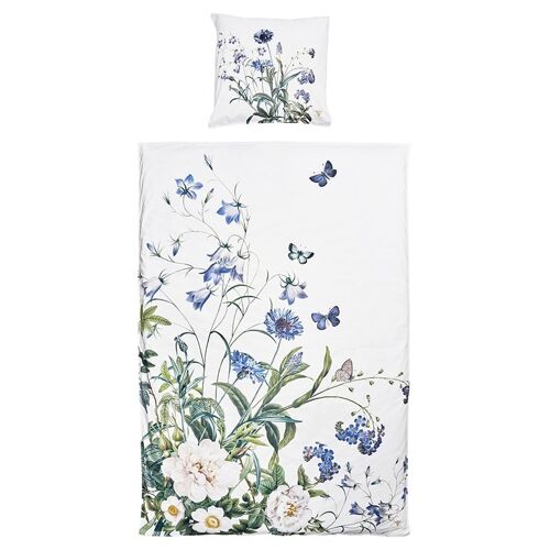 Organic bedlinen set - Blue Flower Garden JL 140x220 cm