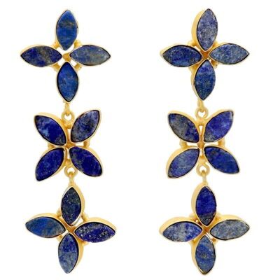 Blue Florek earrings