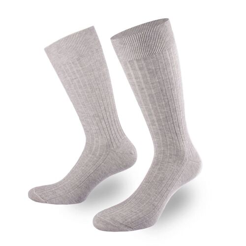 Business Socken  in steingrau von PATRON SOCKS - STILVOLL, NACHHALTIG, BESONDERS!