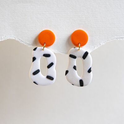 Handmade Polymer Clay Earrings - Lightweight - Handmade Jewelry