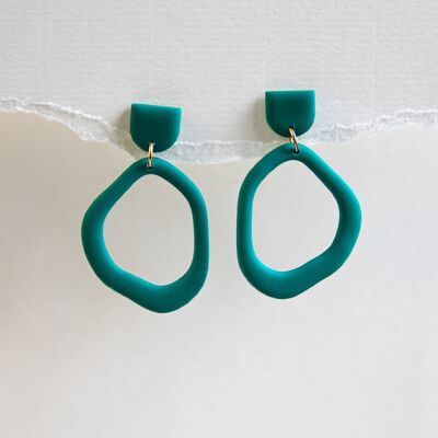 Handmade Polymer Clay Earrings - Lightweight - Handmade Jewelry