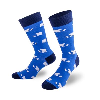 Calzini con orso polare di PATRON SOCKS - CONFORTEVOLI, ELEGANTI, UNICI!