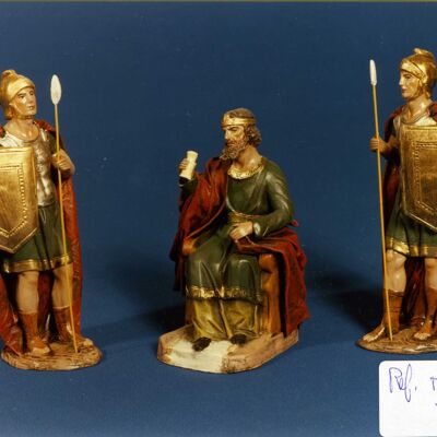 Soldiers, figure of the nativity scene