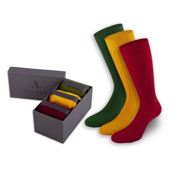 Coffret cadeau Agrippina de PATRON SOCKS - UN CADEAU HAUT DE GAMME ! 1