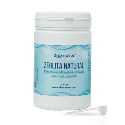 Polvere di clinoptilolite micronizzata zeolite naturale Dioxnatur® (300 gr)