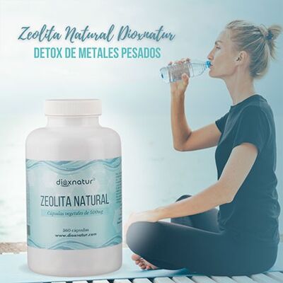 Natural Zeolite Dioxnatur - 360 capsules