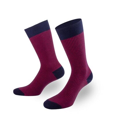 Luxury men's socks in red from PATRON SOCKS - STYLISH, SUSTAINABLE, SPECIAL!