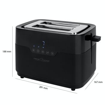 Grill pain avec écran tactile Proficook PC-TA1244 4