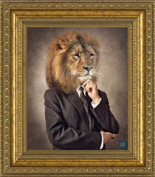 Roaring Lord George Outdoor Wall Art