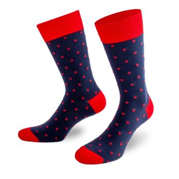 Chaussettes à pois de PATRON SOCKS - CONFORTABLES, ÉLÉGANTES, UNIQUES ! 1