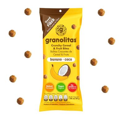 SNACK DE GRANOLA BANANA - COCO 30g