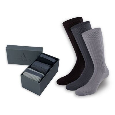 Confezione regalo classica di PATRON SOCKS: UN REGALO DI PRIMA CLASSE!