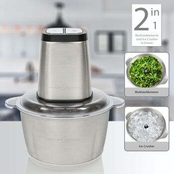 Mini hachoir 1,7L Proficook PC-MZ1227 11