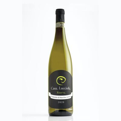 Casa Lucciola Riserva 2020, Organic White Wine, Verdicchio di Matelica DOCG, 13% Vol, 750 ml bottle.