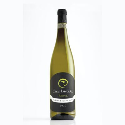 Casa Lucciola Riserva 2020, Vino Blanco Ecológico, Verdicchio di Matelica DOCG, 13% Vol, botella de 750 ml.