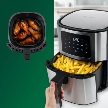 Friteuse à air chaud 5,5L avec écran tactile Proficook PC-FR1239H 23