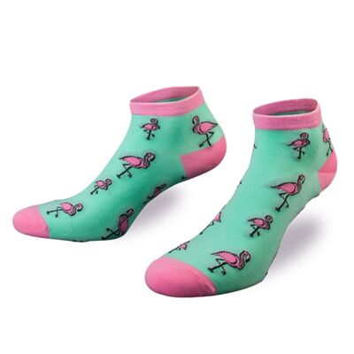 Flamingo Sneaker Socken von PATRON SOCKS - BEQUEM, STYLISCH, EINZIGARTIG!